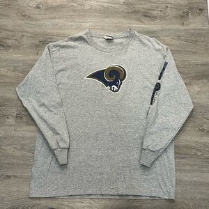 NFL Heather Gray Crewneck Shirt
